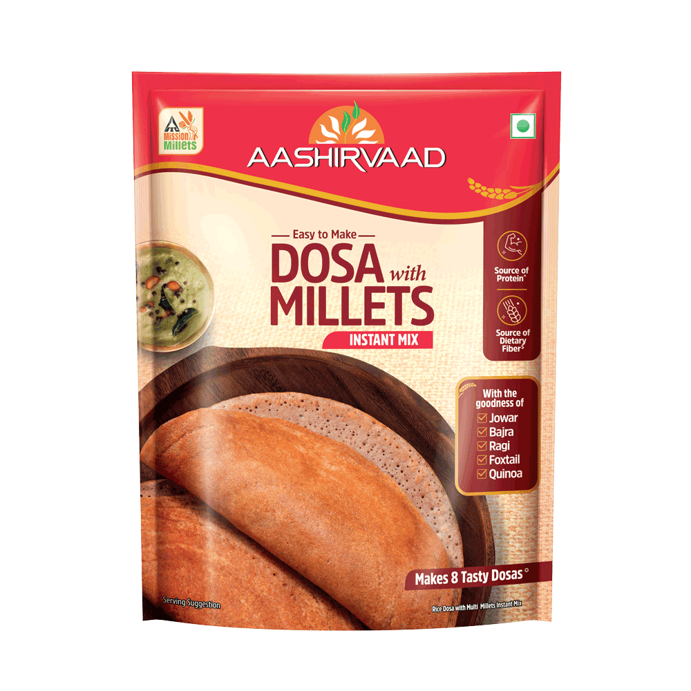 Aashirvaad Dosa with Millets, 200g