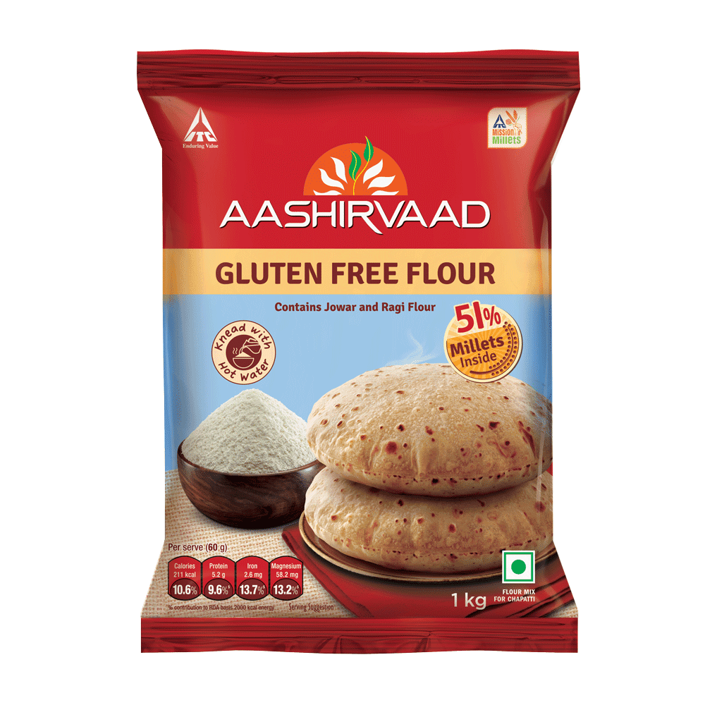 Aashirvaad Gluten Free Flour 1Kg