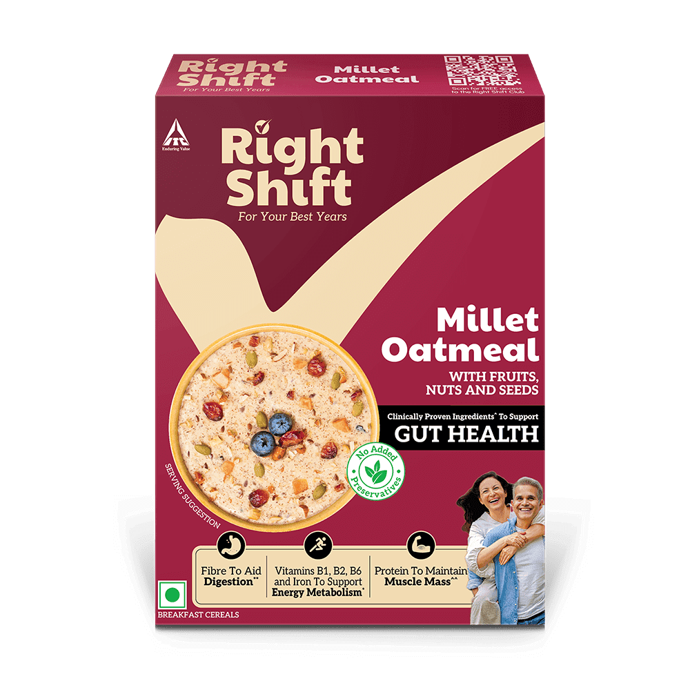 Right Shift Millet Oatmeal, with fruits, nuts and seeds,240g