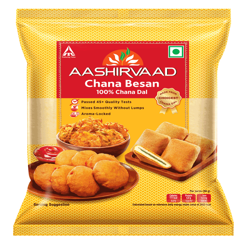 Aashirvaad, 100% Chana Dal Besan, 200 g