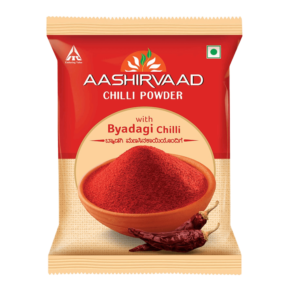 Aashirvaad Chilli/Mirchi Powder with Byadagi Chilli/Mirchi 100g