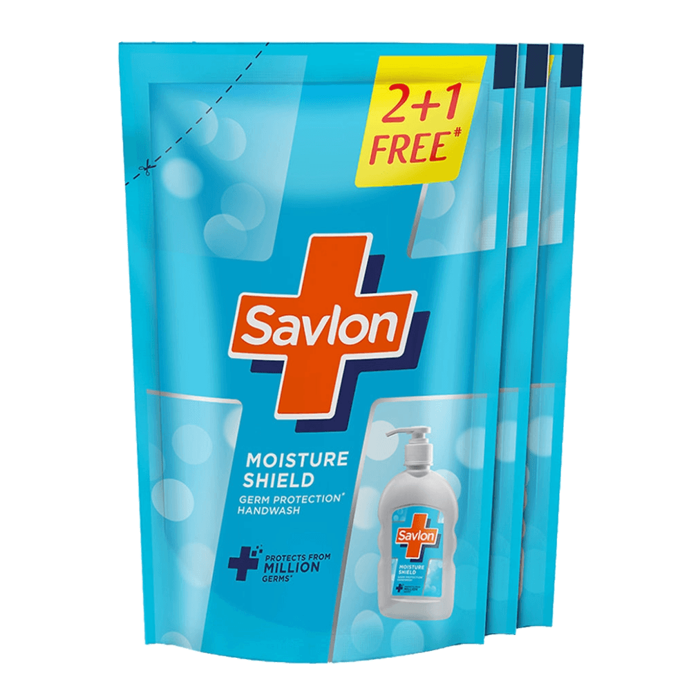 Savlon Moisture Shield Hand wash 175ml x 2 + 1 Free